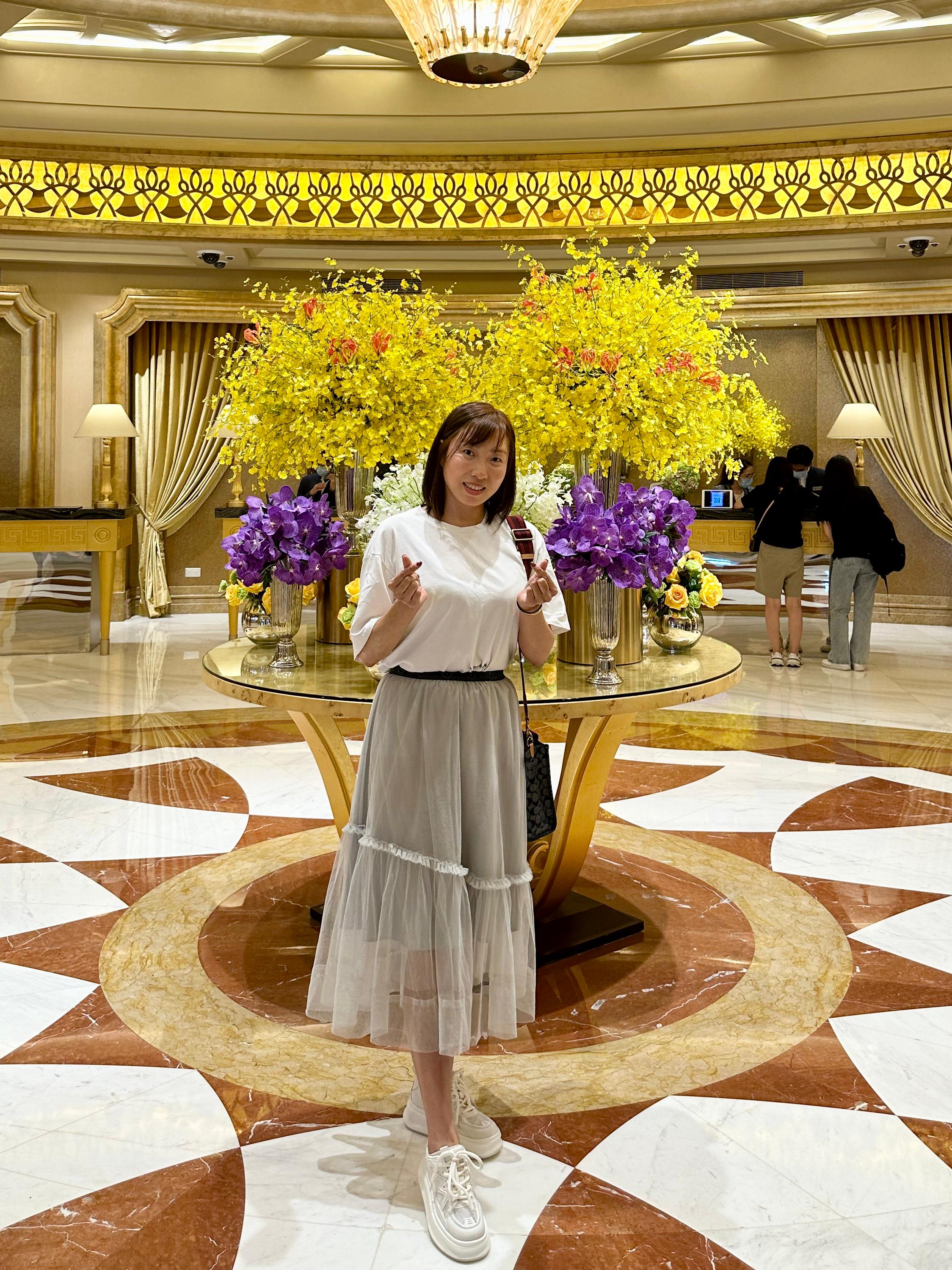 東莞康輝旅行社港澳部負責人彭水蘭女士 Ms. Peng Shui Lan, Representative of Dongguan Comfort International Travel Company Ltd.jpeg